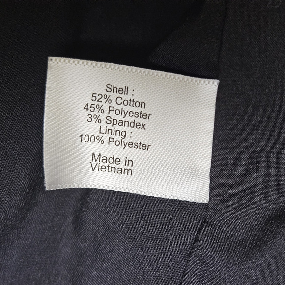 Lane Bryant Womens 16 Blazer Black Side Vent Classic Minimal Career Layer Preppy - Picture 12 of 16